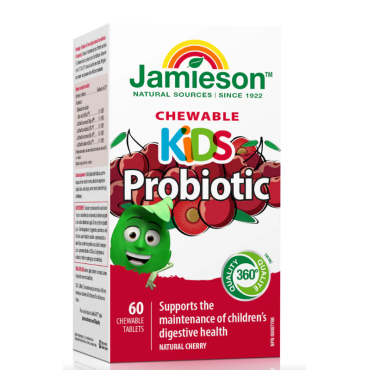 Jamieson Probiotic Kids Chewable Tablets 60`S